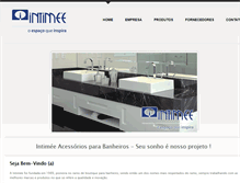 Tablet Screenshot of intimee.com.br